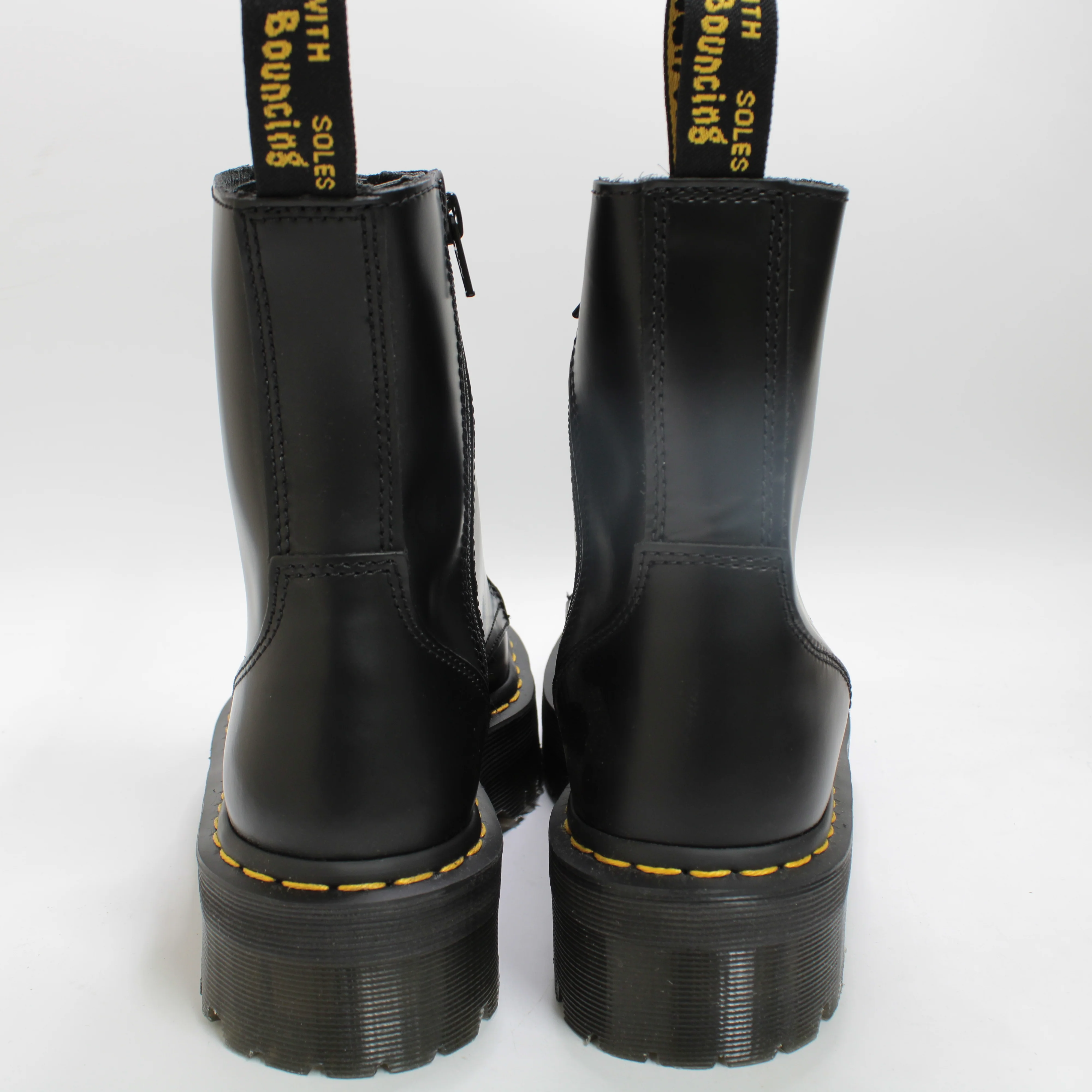 Odd Sizes - Womens Dr. Martens Jadon 8 Eye Boot Black - UK Sizes Right 7/Left 6.5 - Image 3