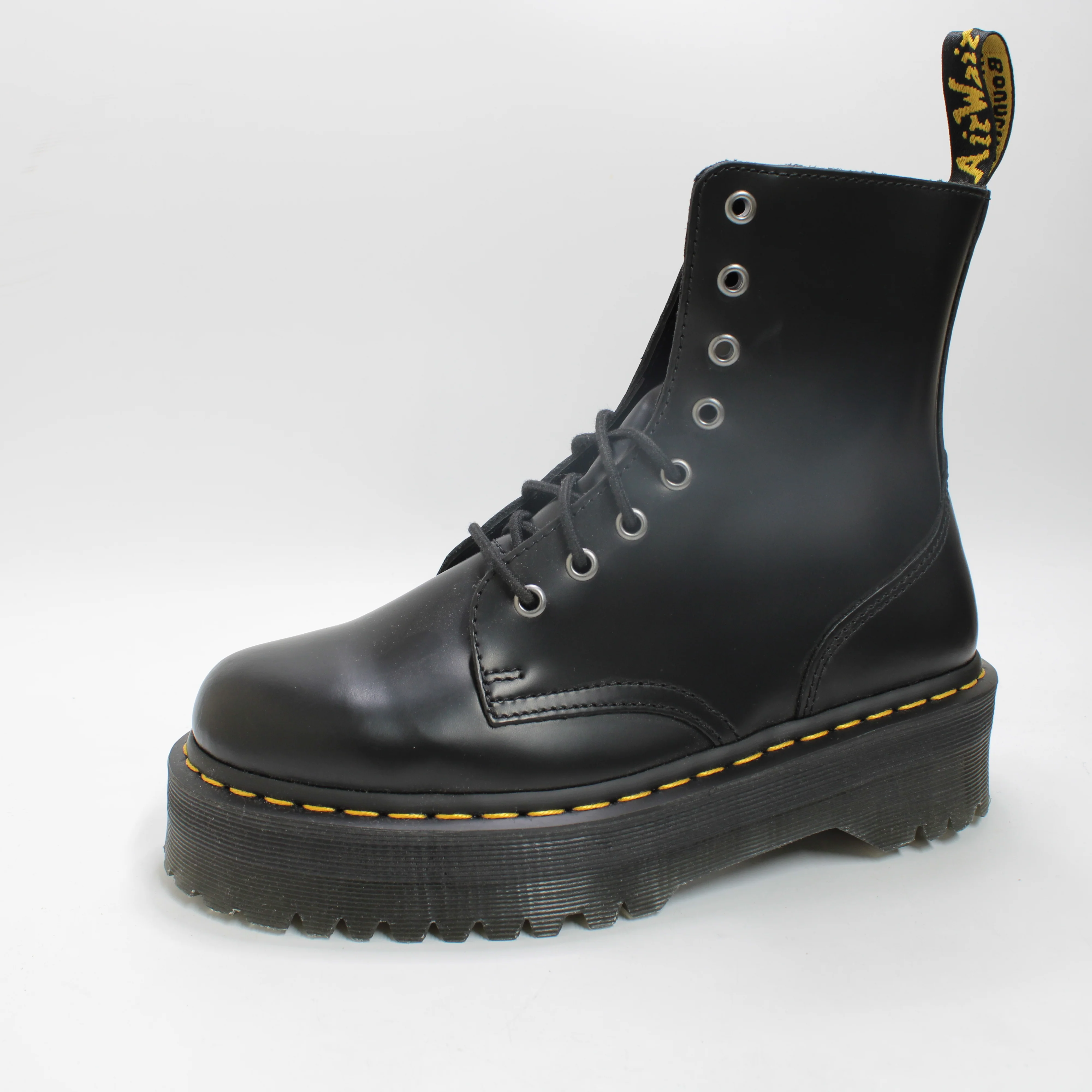 Odd Sizes - Womens Dr. Martens Jadon 8 Eye Boot Black - UK Sizes Right 7/Left 6.5 - Image 4