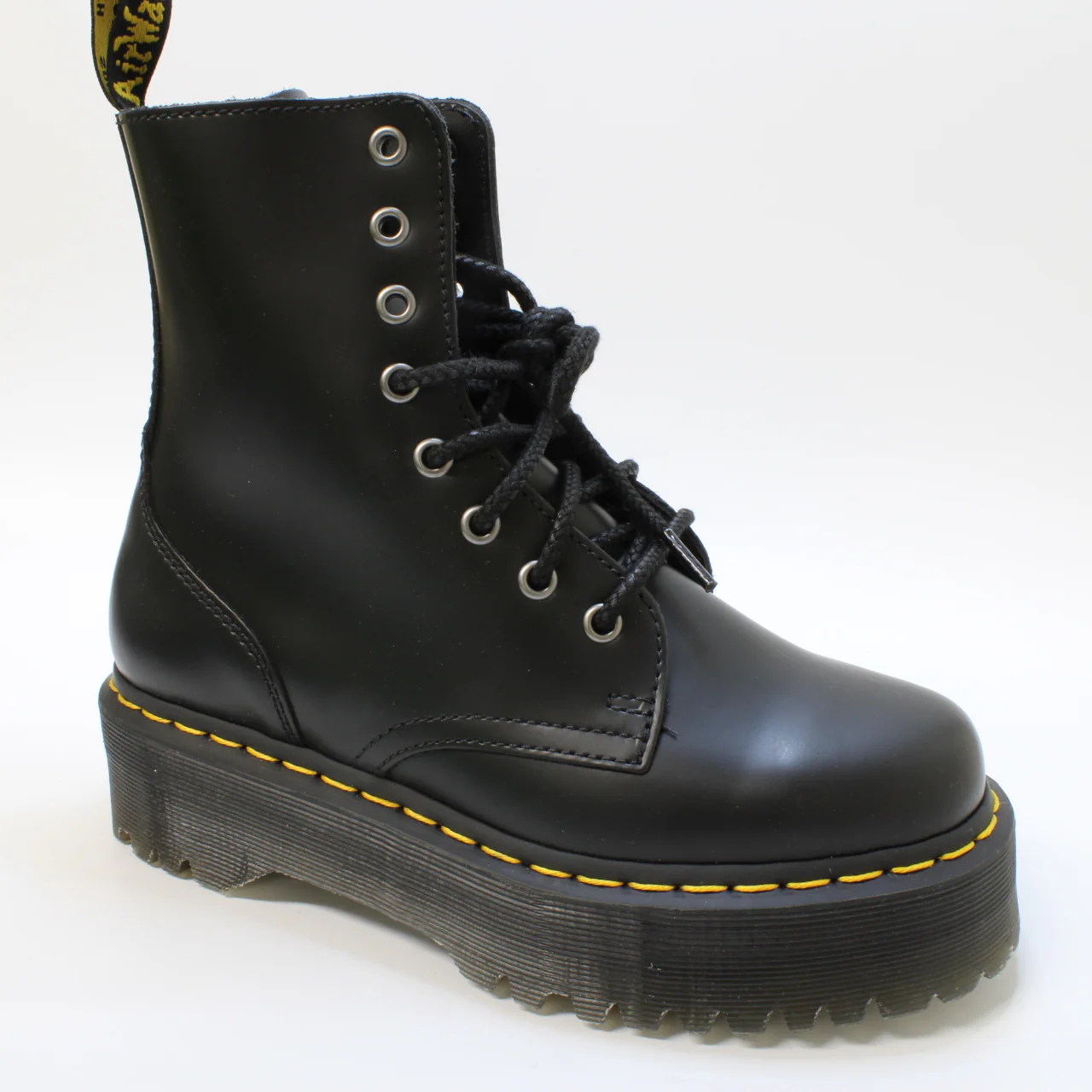 Odd Sizes - Womens Dr. Martens Jadon 8 Eye Boot Black - UK Sizes Right 5/Left 6 - Image 4