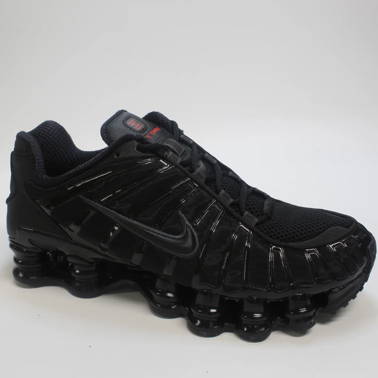 Odd Sizes - Kids Nike Nike Shox Tl Black Metallic Hematite Max Orange F UK Sizes - Right 6/Left 5 - Image 4