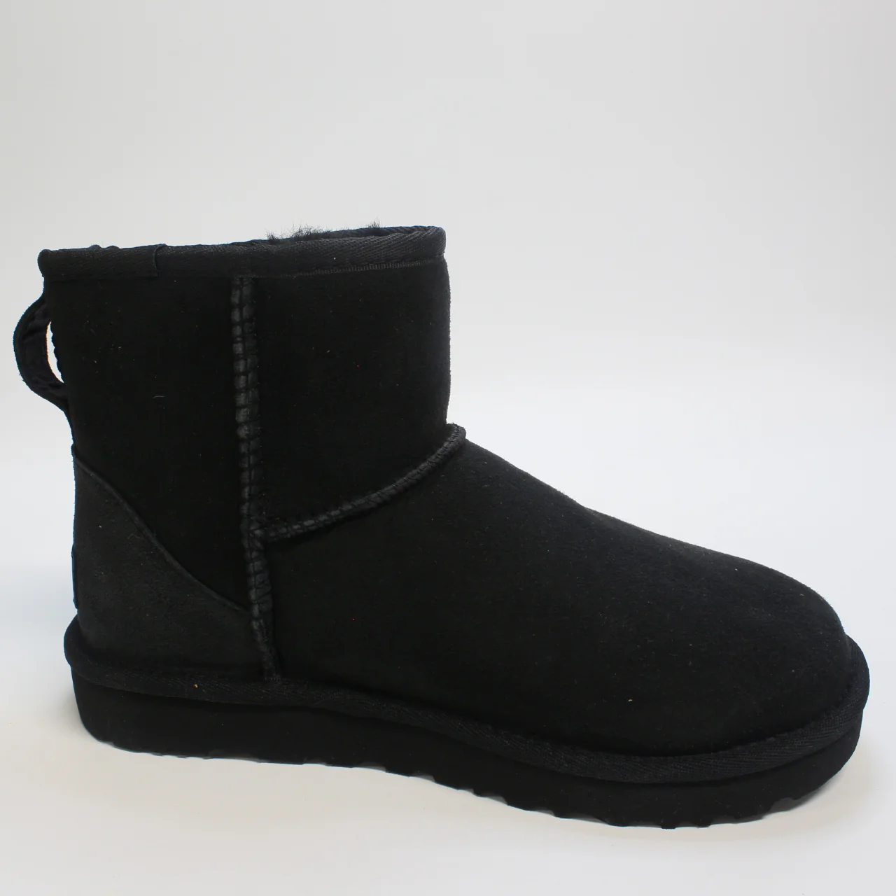 Odd sizes - Womens UGG Classic Mini Ii Black Suede Uk Sizes Right 4/Left 3 - Image 4