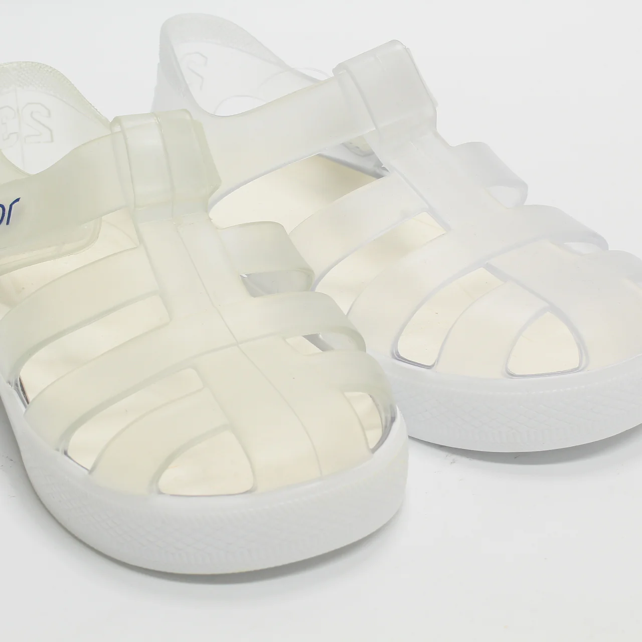 Odd sizes - Kids Igor Star Sandals Clear UK Sizes Right 6 infant/Left 7 infant - Image 3