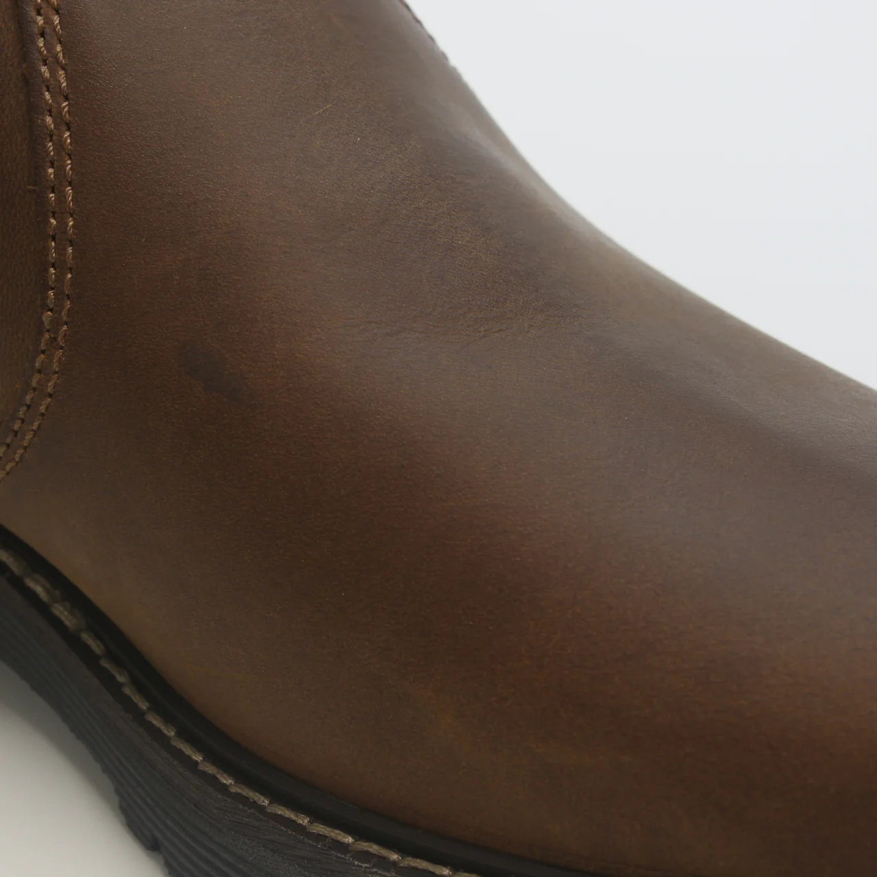 Mens Barbour Patton Chelsea Boots Teak Uk Size 6 - Image 5