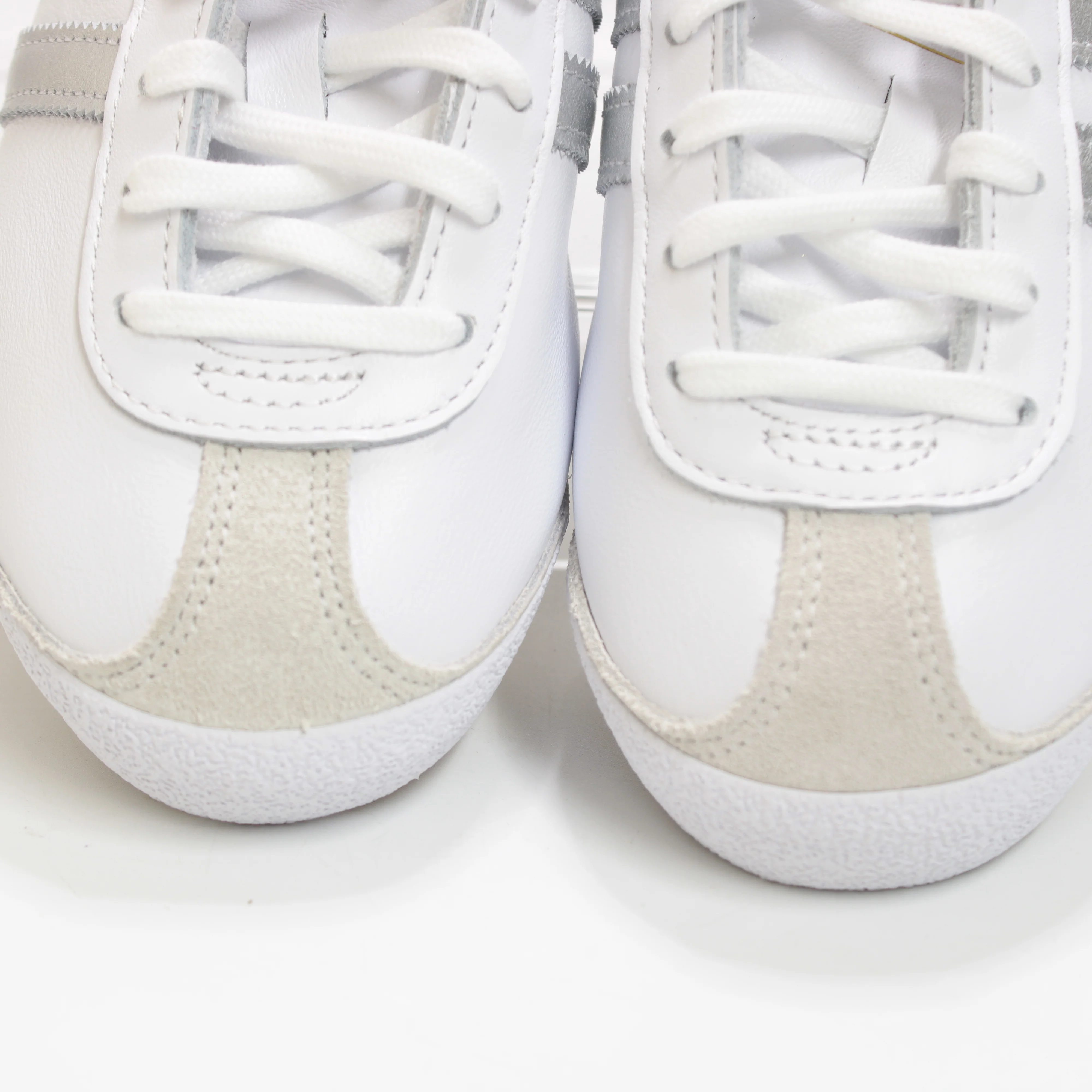 adidas Italia 70S Trainers White Silver Metallic Cream White - Image 4