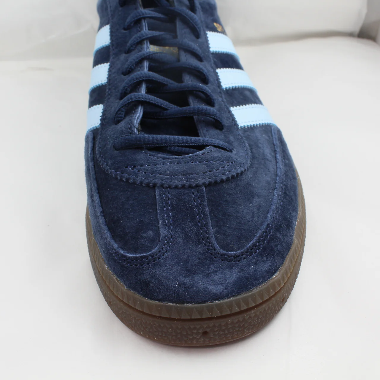 adidas Handball Spezial Collegiate Navy Clear Sky Gum Trainers - Image 3
