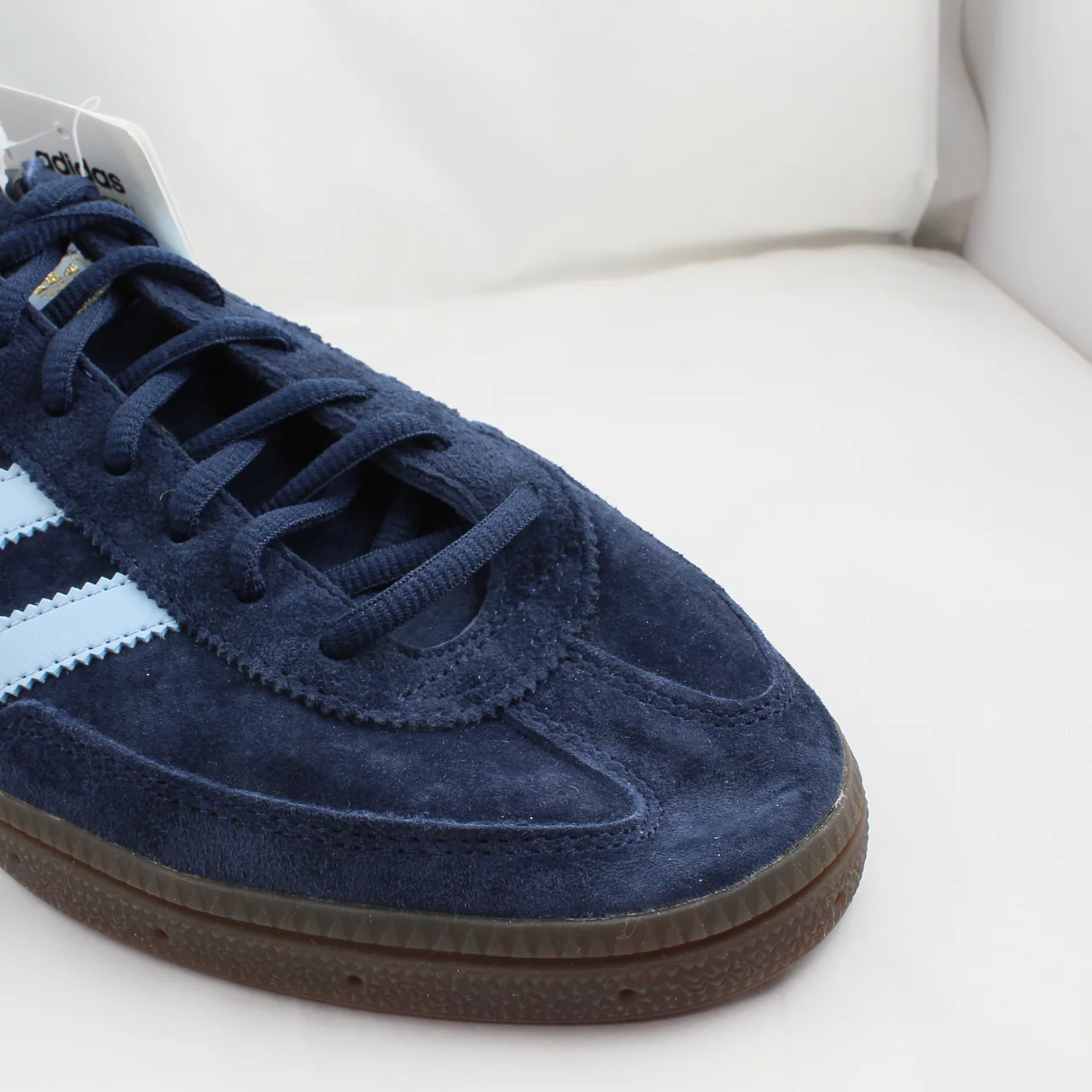 adidas Handball Spezial Collegiate Navy Clear Sky Gum Trainers - Image 4