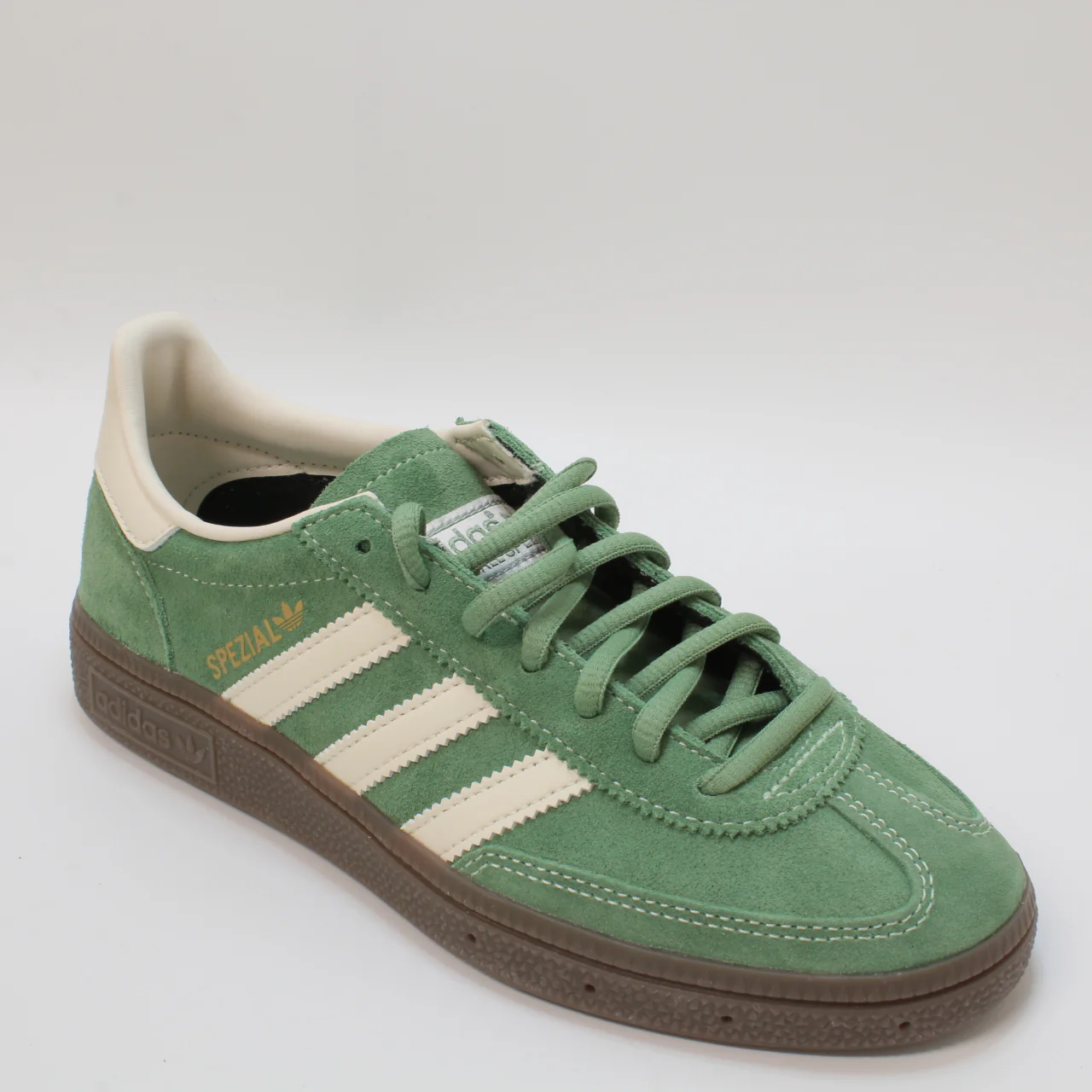 adidas Handball Spezial Trainers Preloved Green Cream White Crystal White - Image 3