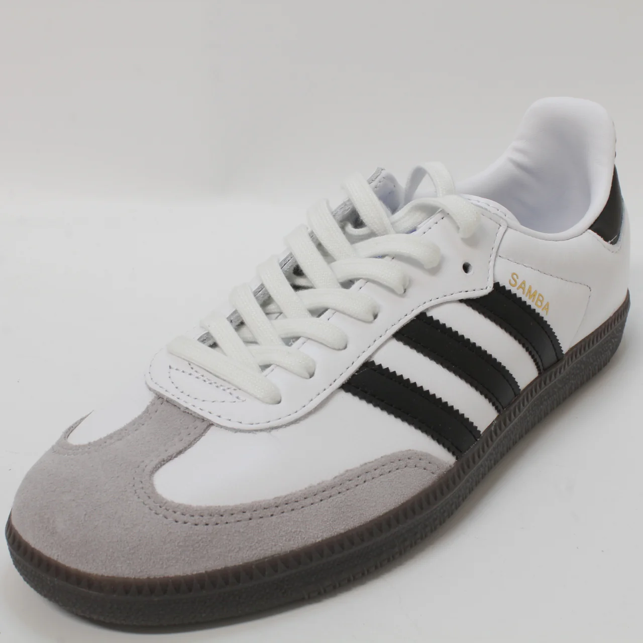 adidas Samba Og White Black Granite Trainers - Image 3