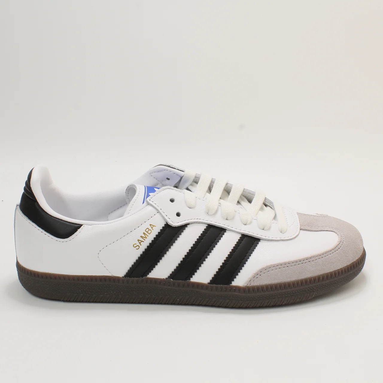 adidas Samba Og White Black Granite Trainers - Image 4