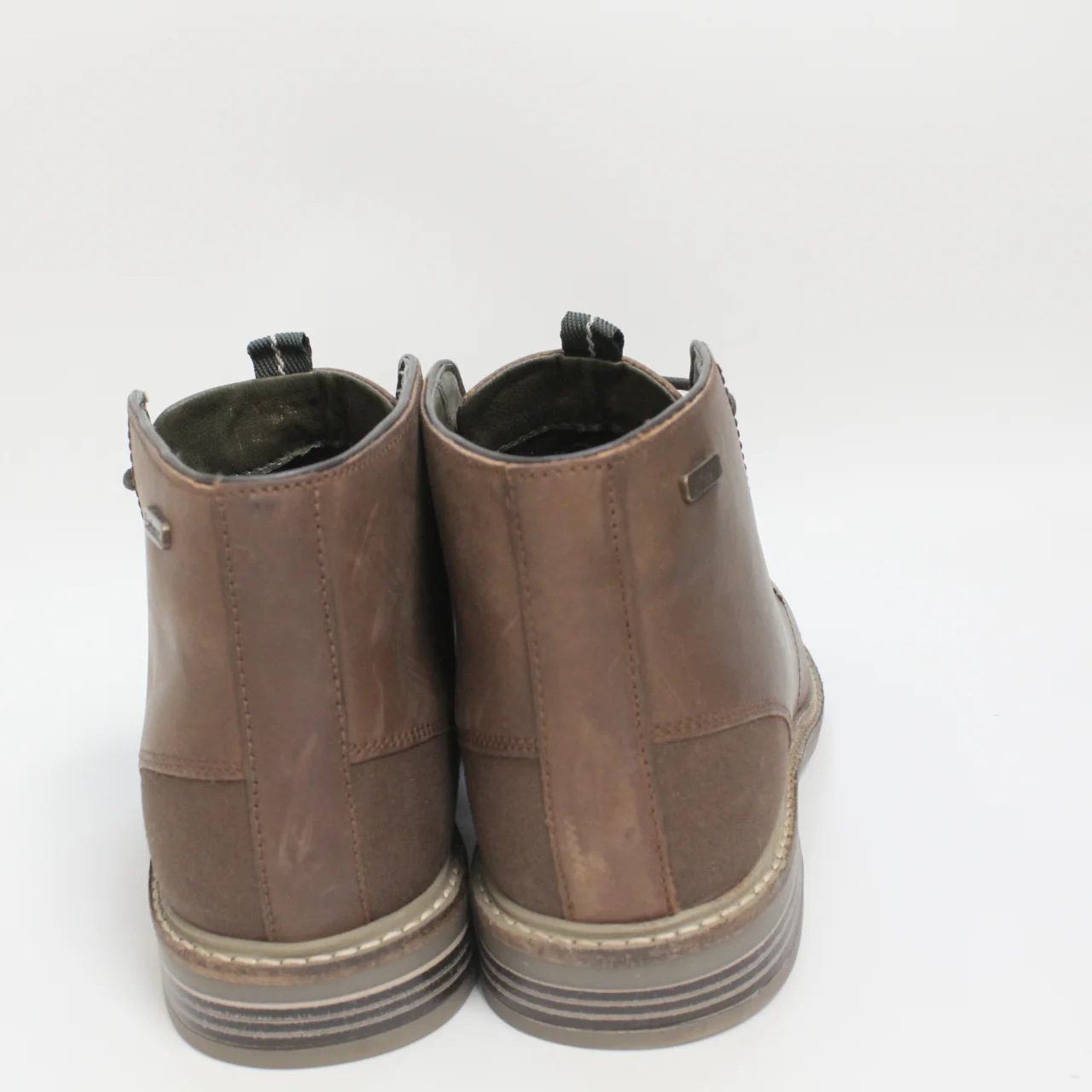 Mens Barbour Readhead Chukka Boots Mocha - Image 4