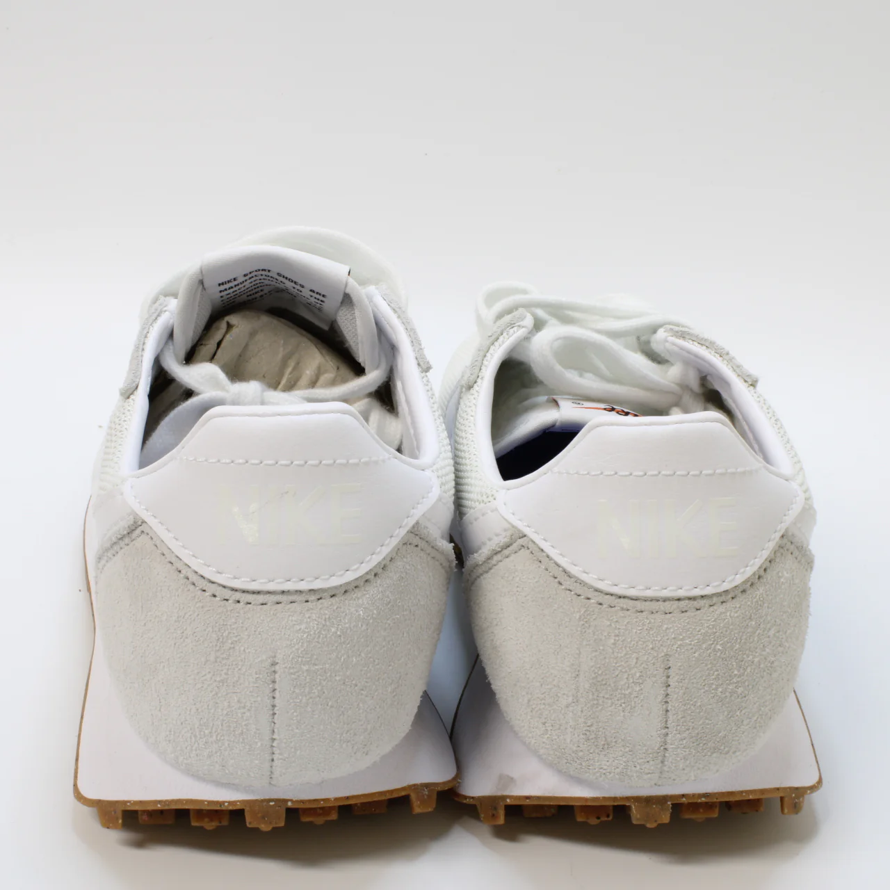 Nike LD-1000 Trainers Summit White White Sail Gum Med Brown - Image 3