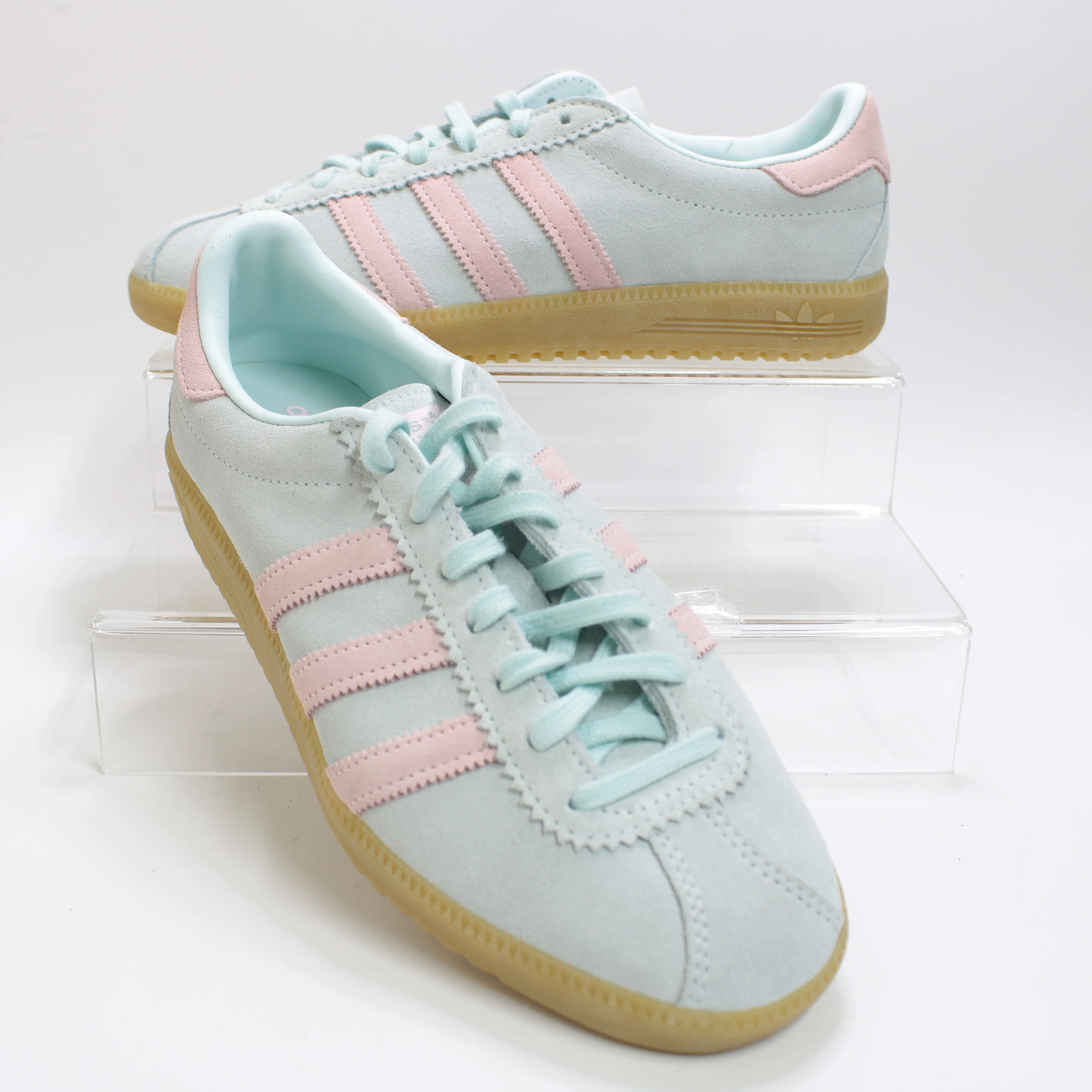 adidas Bermuda Trainers Halo Mint Clear Pink Gum - Image 5