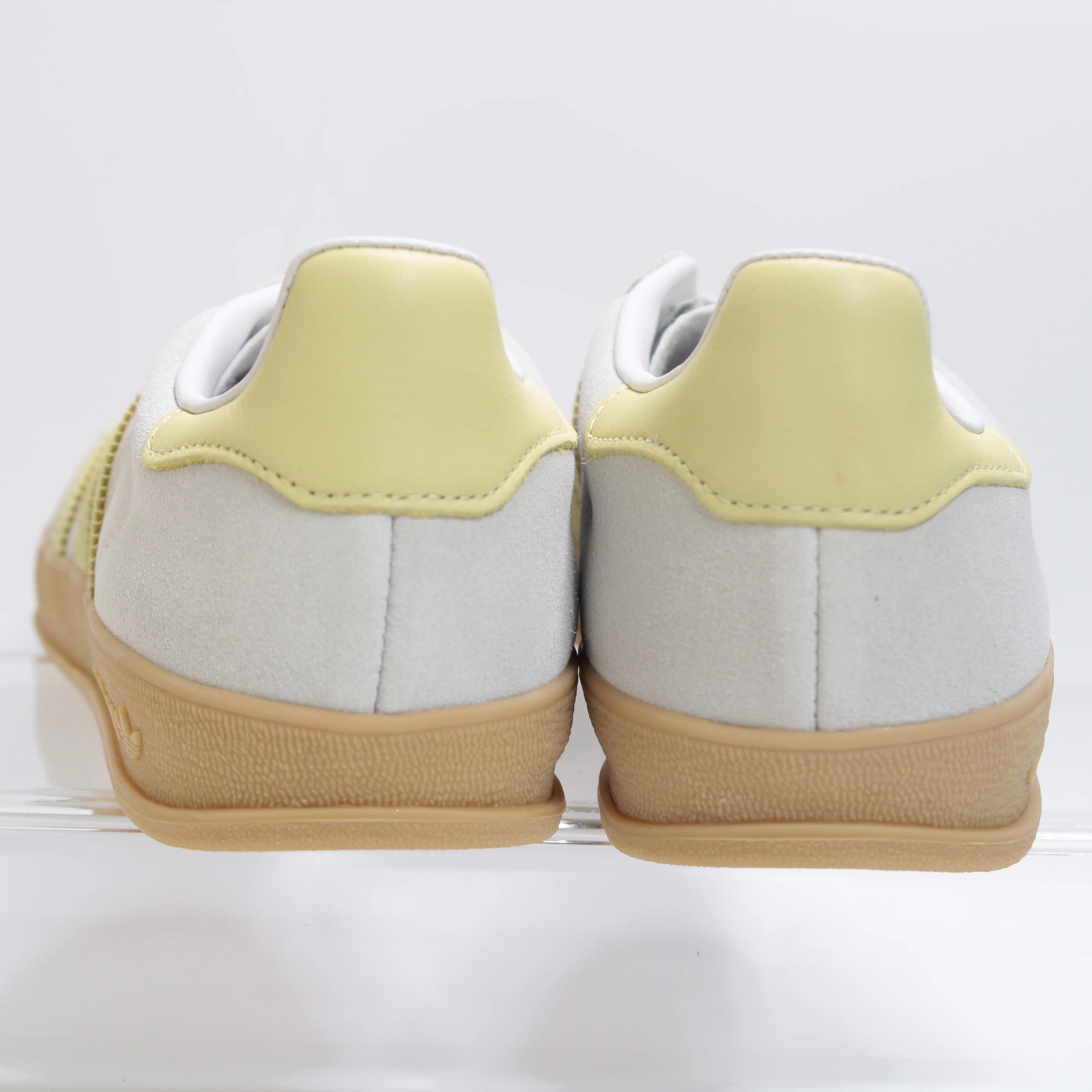adidas Gazelle Indoor Trainers Grey One Power Yellow Gum - Image 3