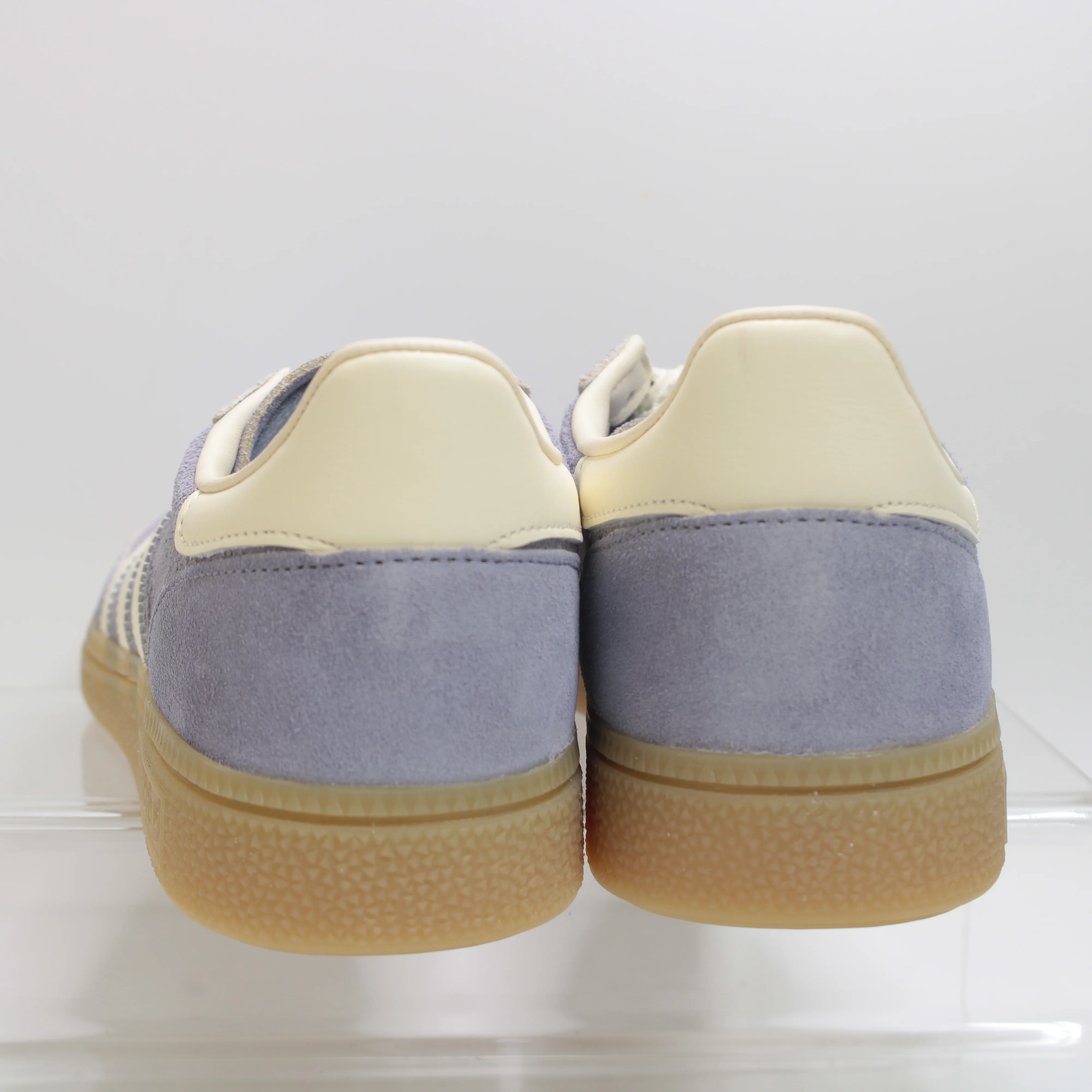 adidas Handball Spezial Trainers Silver Violet Cream White Gum - Image 3