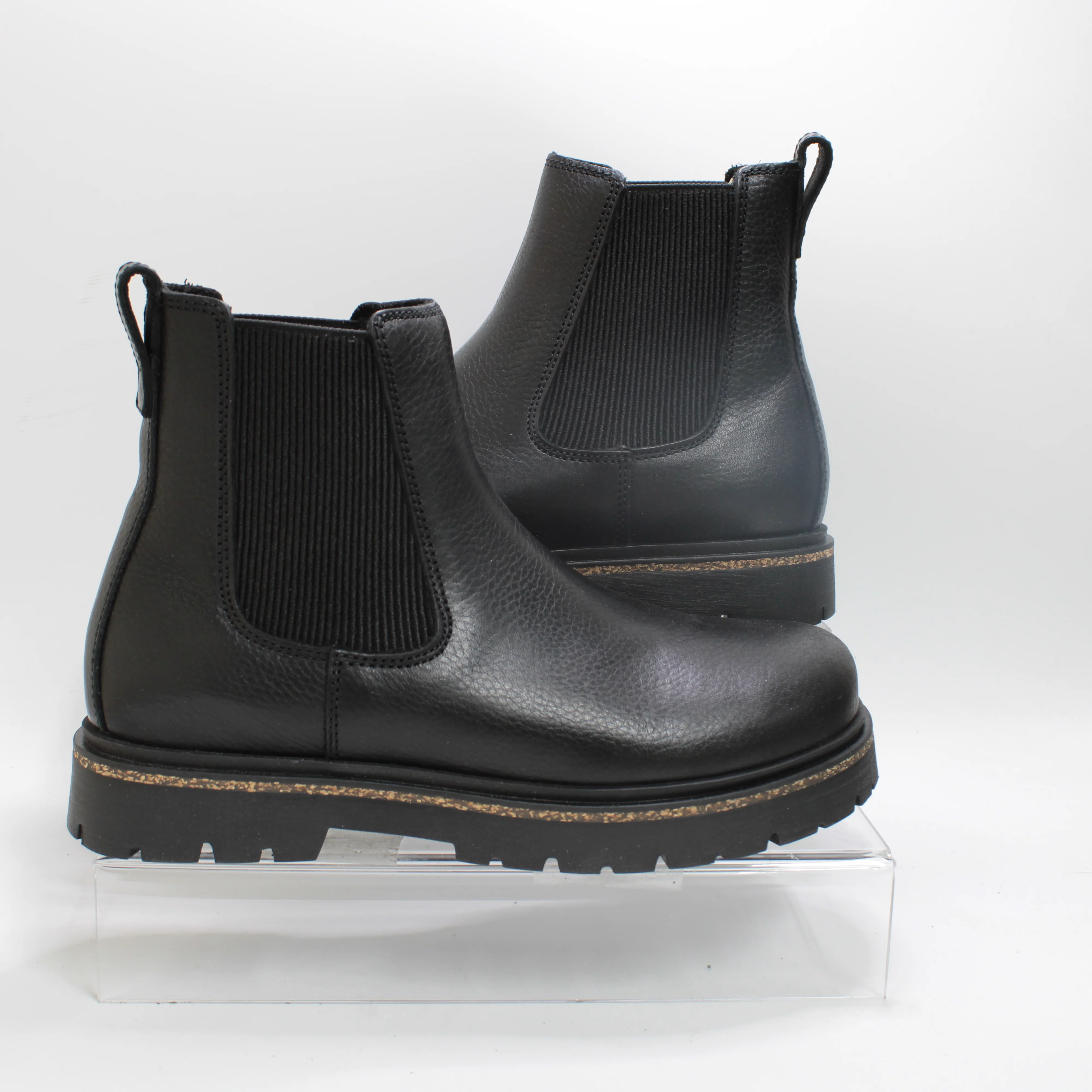 Womens BIRKENSTOCK Highwood Chelsea Boots Black - Image 3