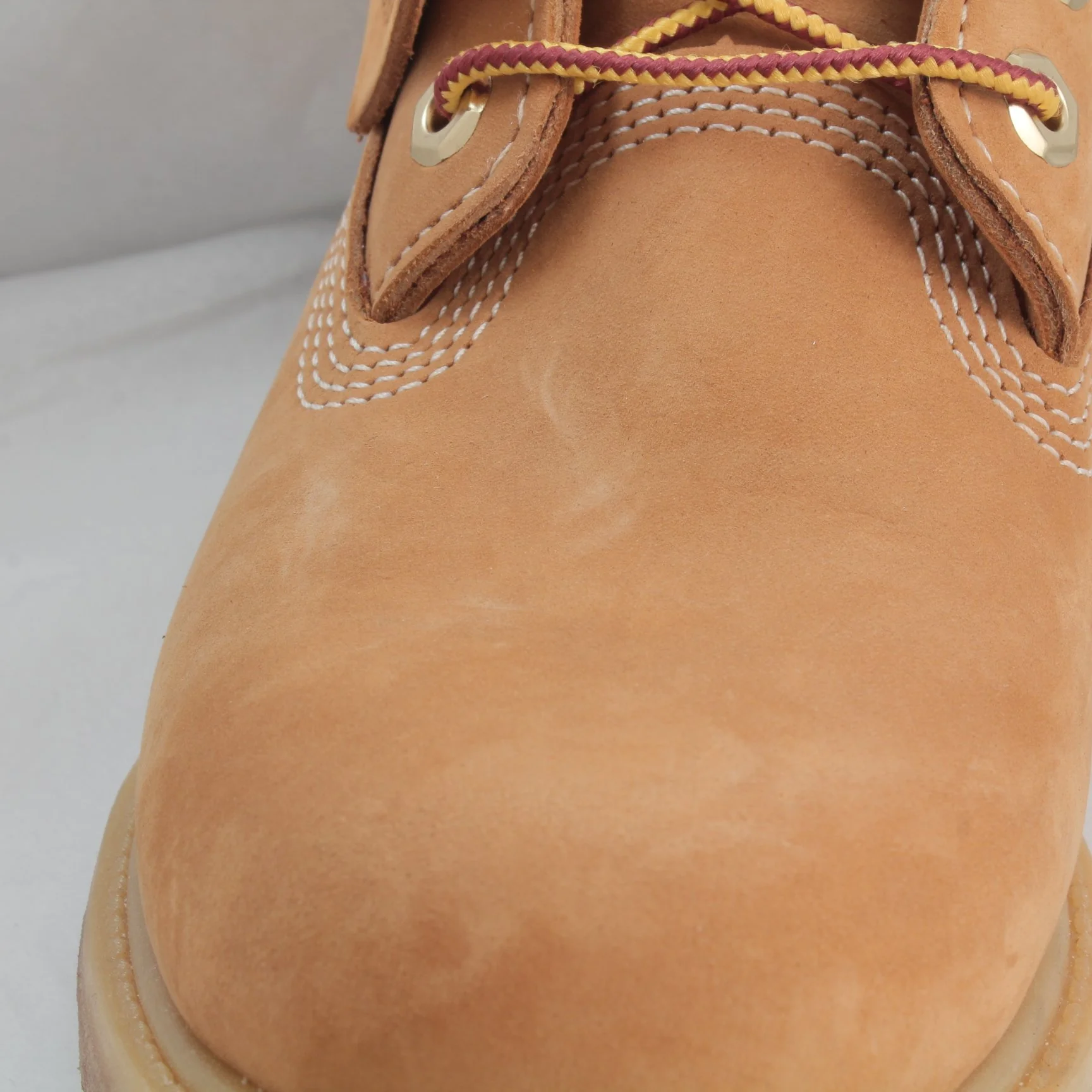 Womens Timberland Premium 6 Boot Wheat Nubuck - Image 3