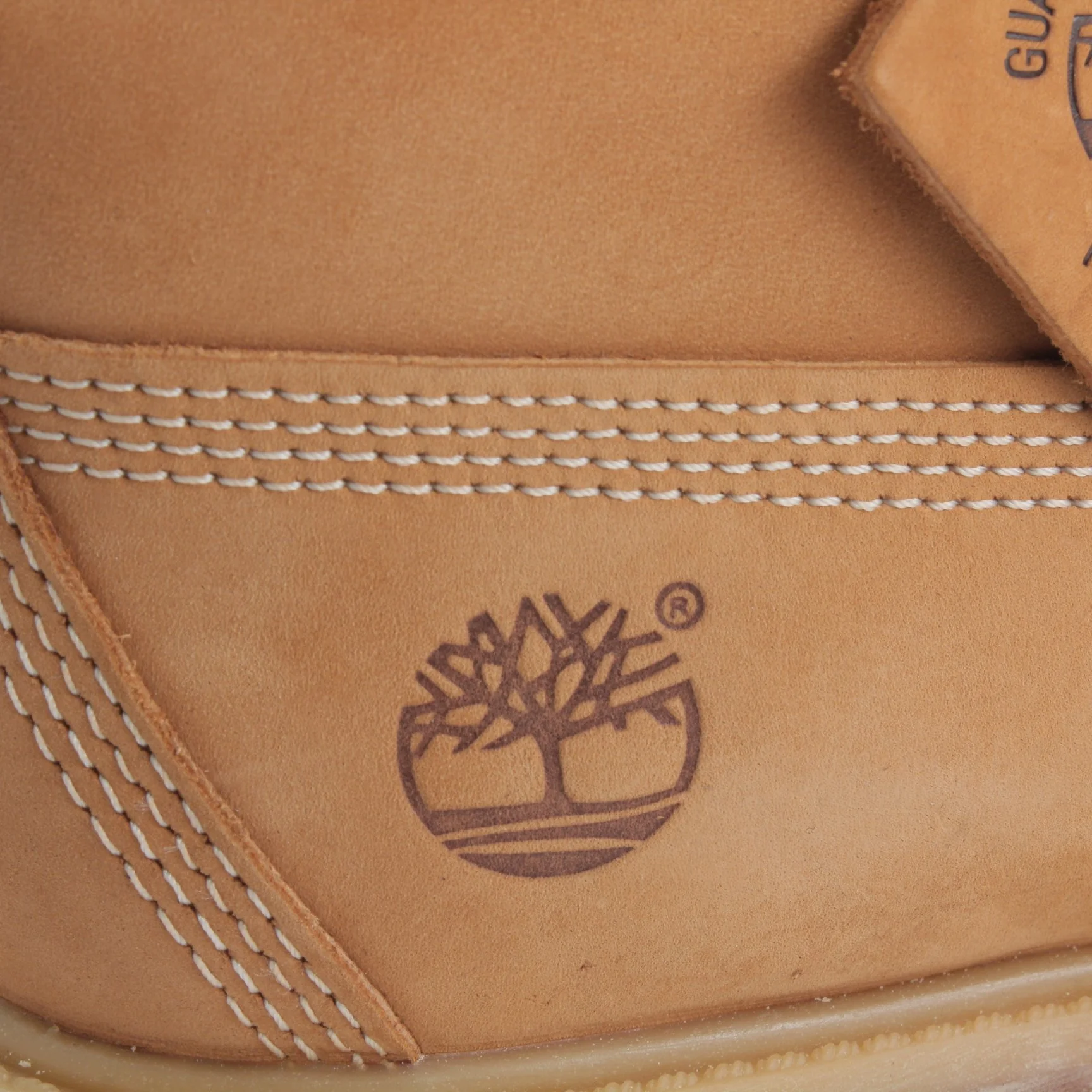 Womens Timberland Premium 6 Boot Wheat Nubuck - Image 4