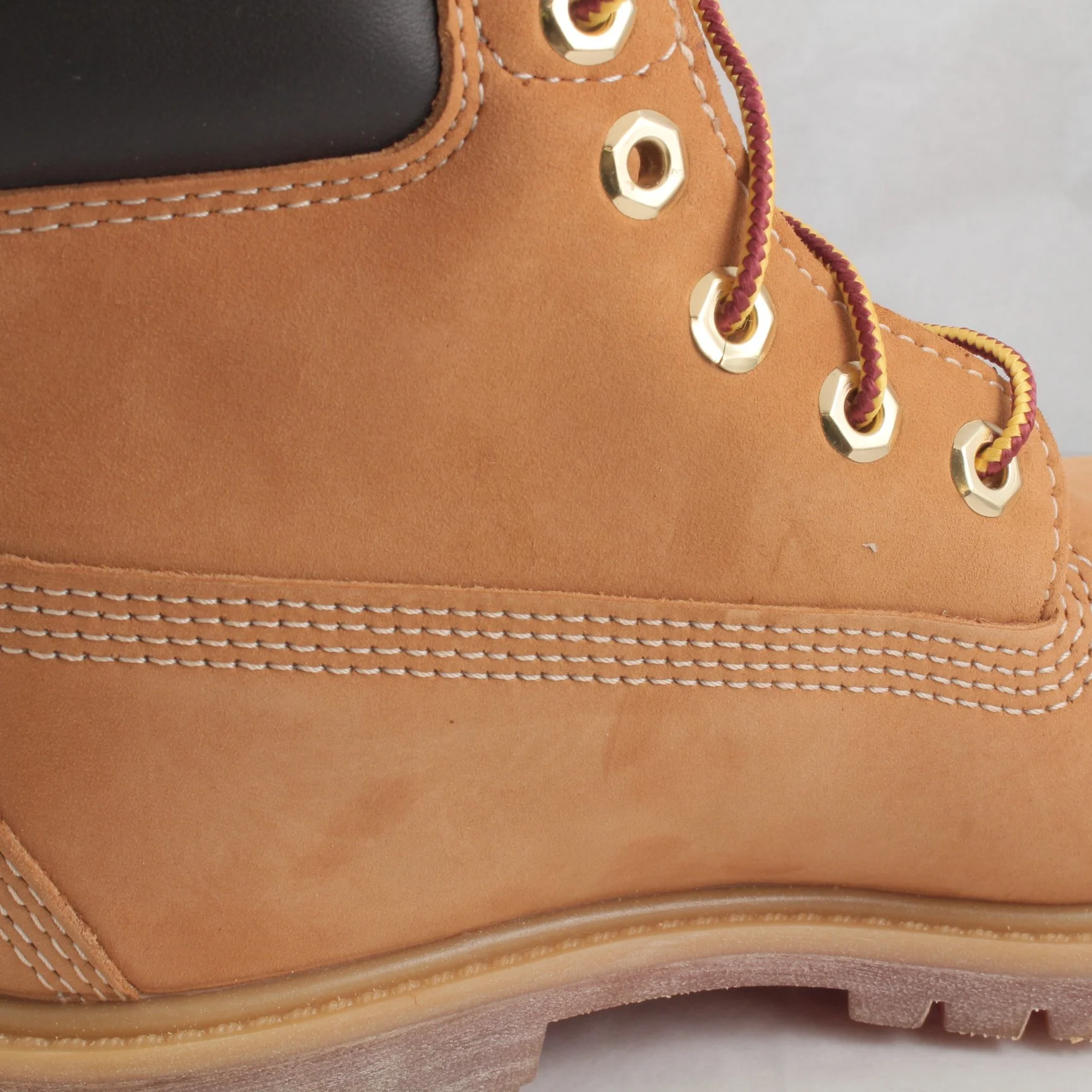 Womens Timberland Premium 6 Boot Wheat Nubuck - Image 5