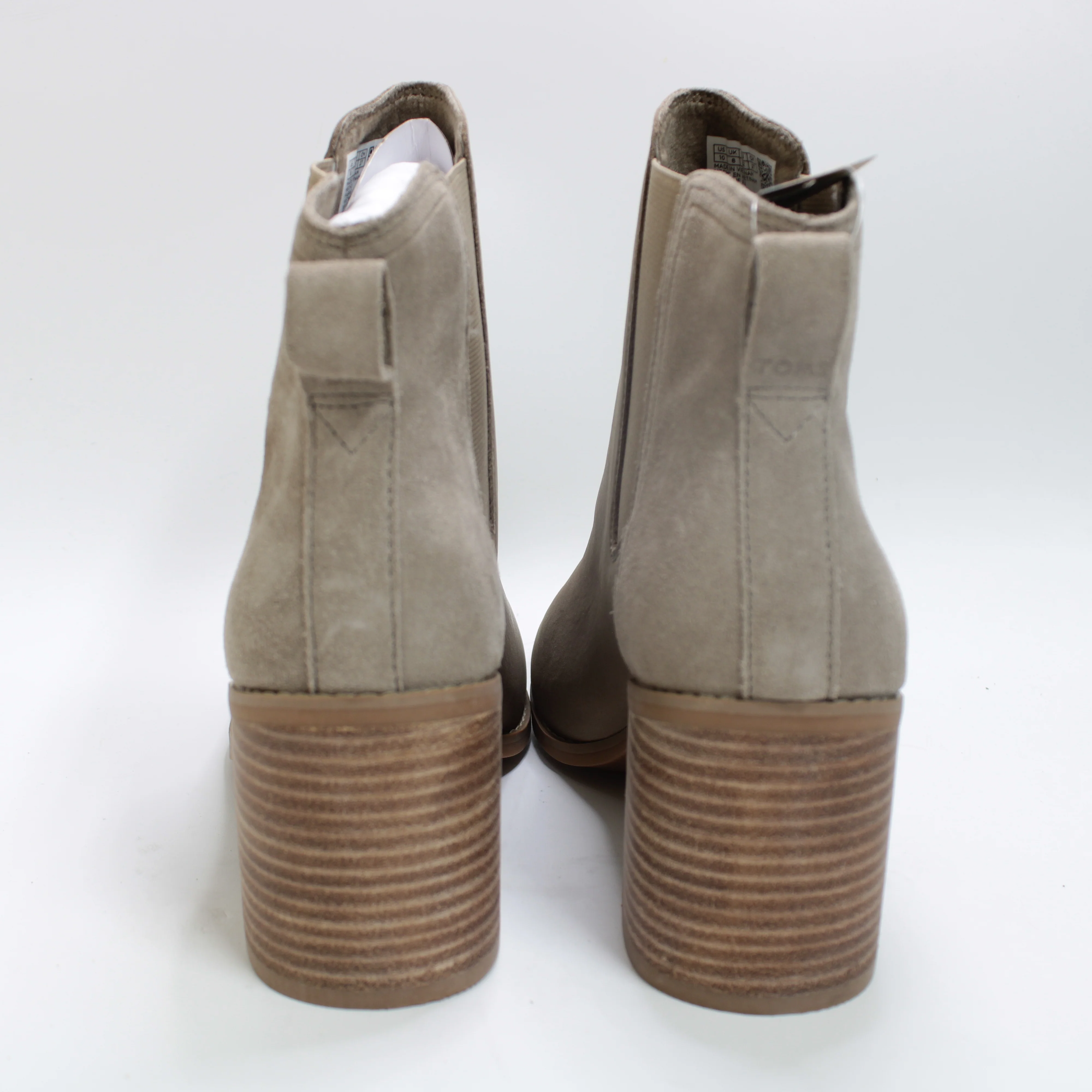 Womens TOMS Evelyn Chelsea Boots Dune - Image 3
