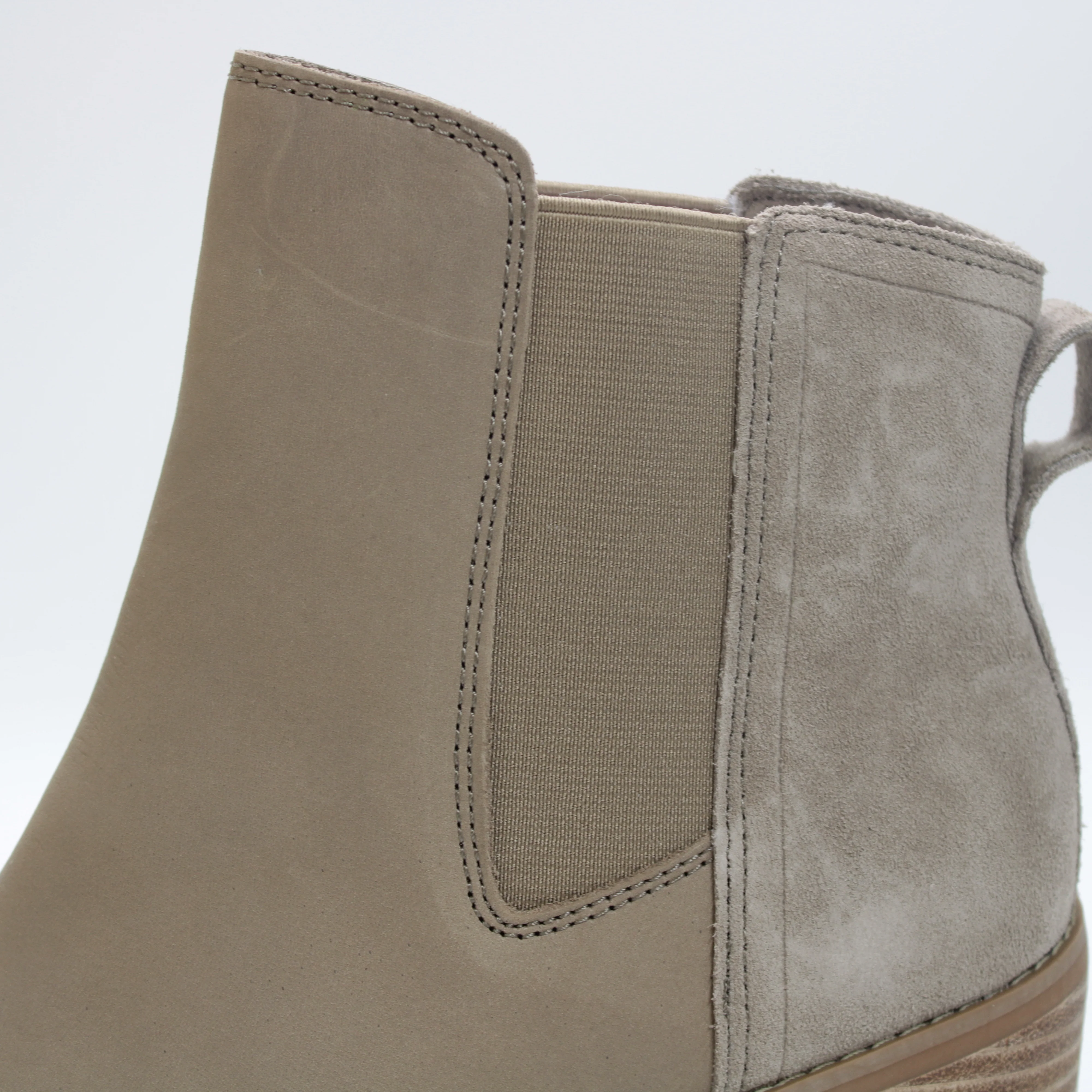 Womens TOMS Evelyn Chelsea Boots Dune - Image 4